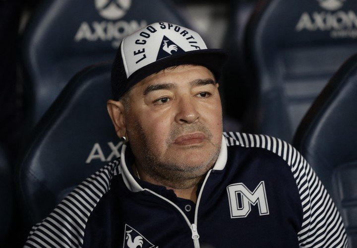 Diego Maradona en su último año de vida. (AFP)