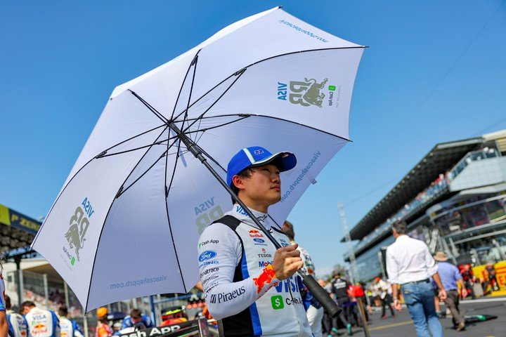 Yuki Tsunoda, en Monza.