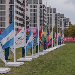 La intimidad de los Juegos Suramericanos: así son las habitaciones y el comedor de los atletas