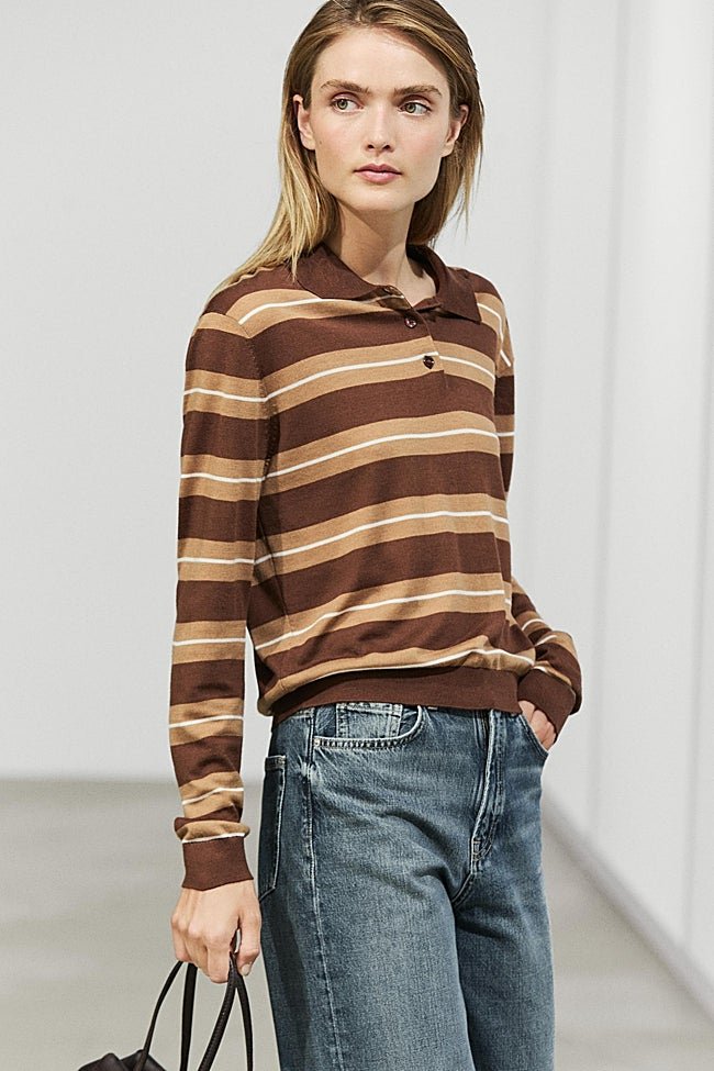 Jersey con estampado de rayas de Massimo Dutti (59,99 euros)