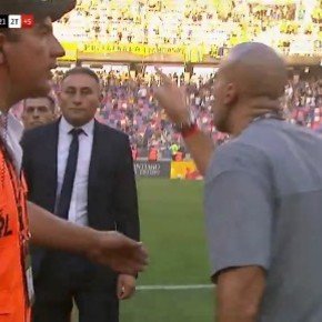 Verón lo fue a buscar a Herrera: "Es toda tuya, sos un ladrón"