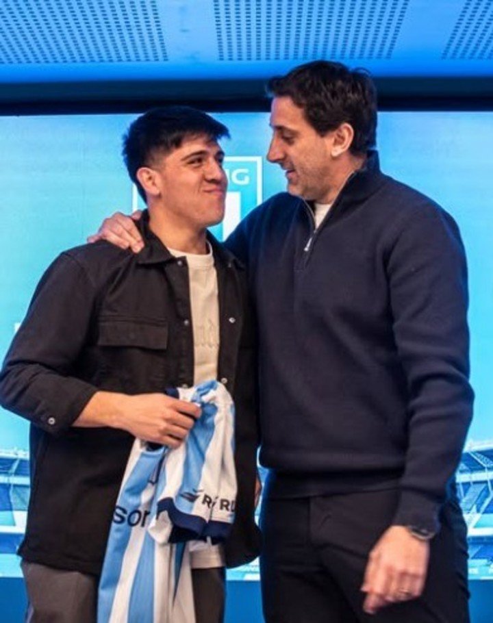 Leandro Córdoba es el noveno refuerzo de Racing (Prensa Racing).