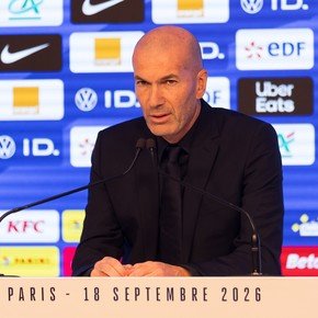 Con cambios fuertes, Zidane presentó su primera lista como DT de Francia