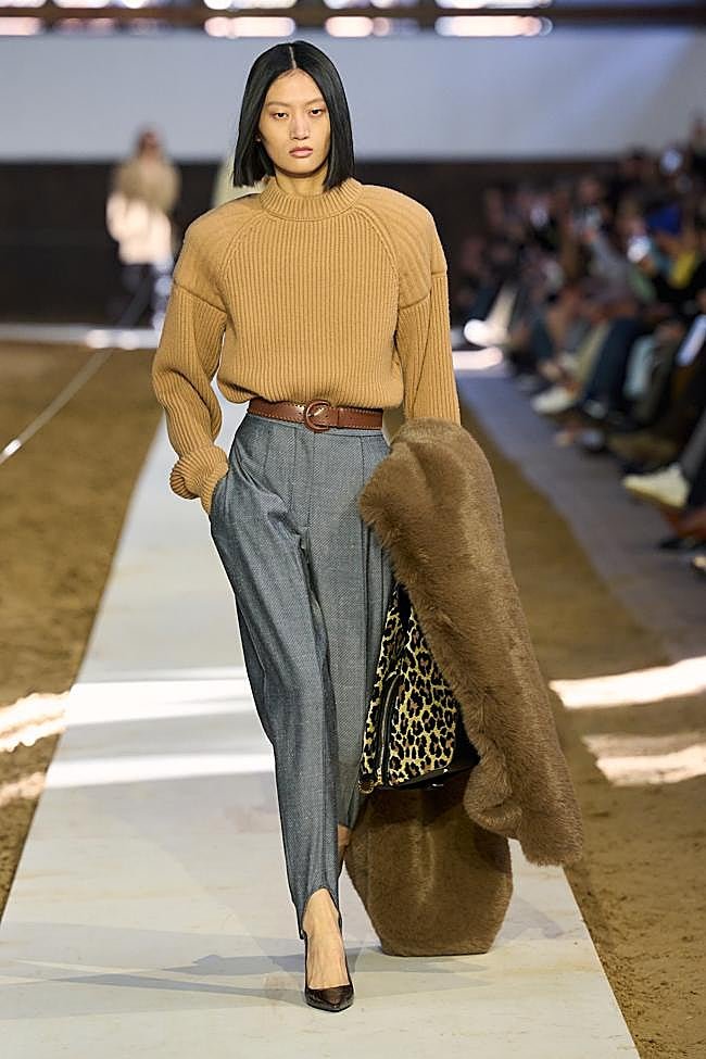 Un look con los pantalones fuseau.