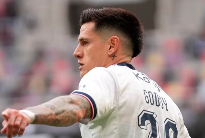 El gol de Godoy. (Foto: prensa Independiente)