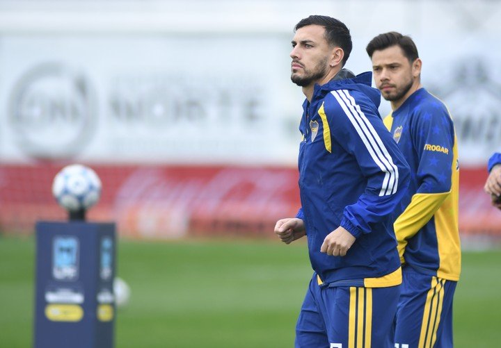 Paredes, en la previa en Mendoza (Ramiro Gómez).