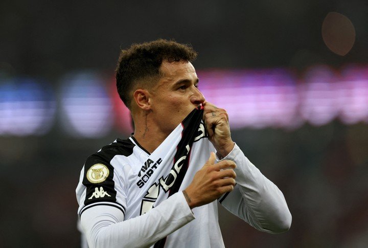 Coutinho en el Vasco da Gama. (REUTERS/Sergio Moraes)