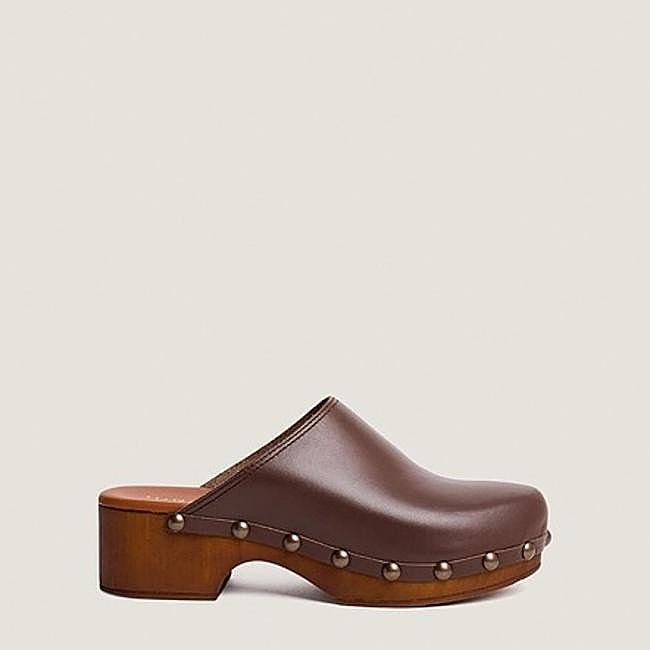 Zuecos con plataforma de Jonak, 80,50 euros.