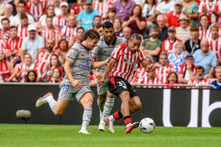 Julián vs Athletic Bilbao.