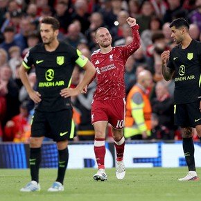 Final en Anfield: Mac Allister le dio el triunfo al Liverpool