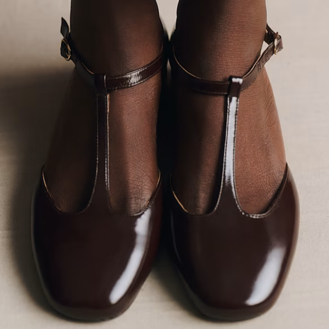 Los zapatos de Sézane (165 euros).