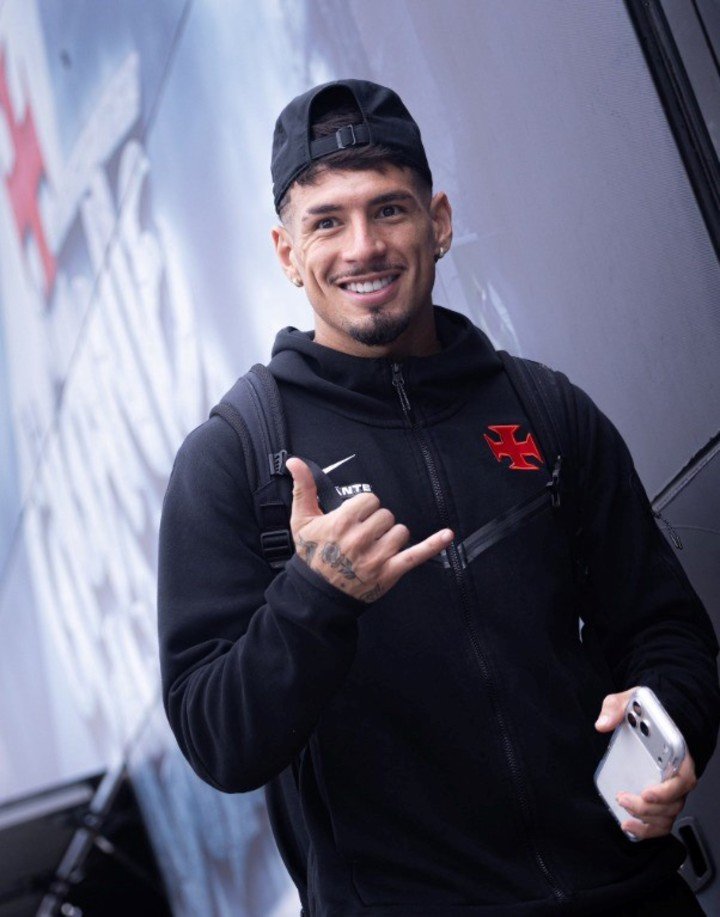 Los jugadores de Vasco da Gama, rumbo a Buenos Aires (Prensa Vasco).