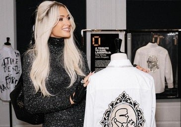 Paris Hilton se emociona al homenajear a Karl Lagerfeld: «Amo todo lo que representa»