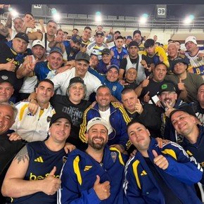La 12 completa estuvo en el Maracaná para el Vasco vs Boca