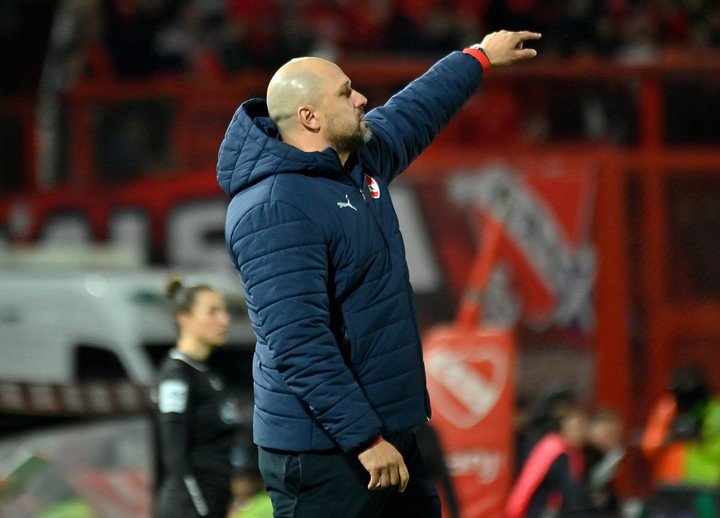 Jadson Viera, técnico de Independiente. (Fotobaires)