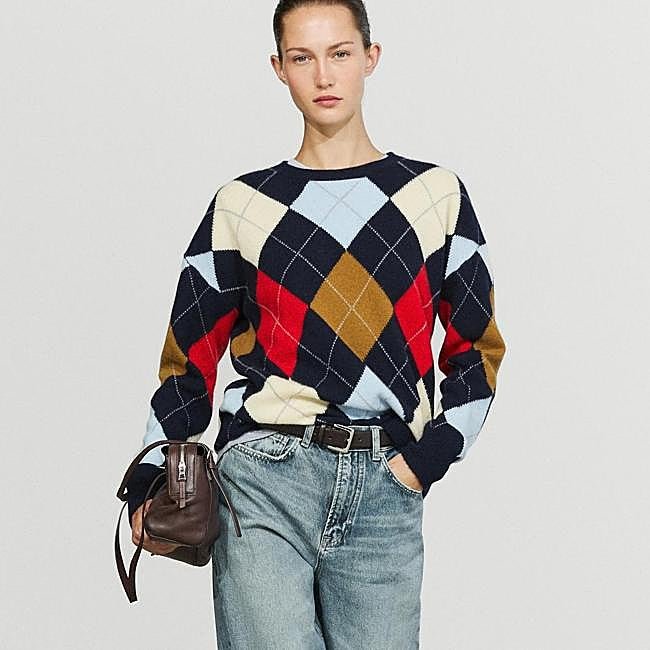 Jersey de colores de Massimo Dutti, 89,95 euros.