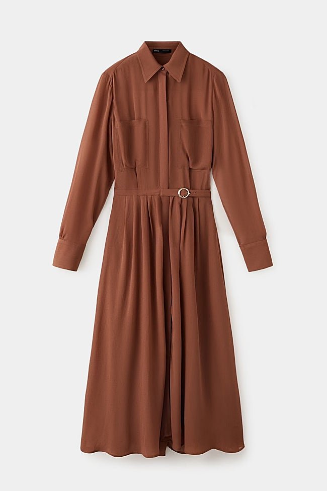 Vestido midi de Mango (59,99 euros)