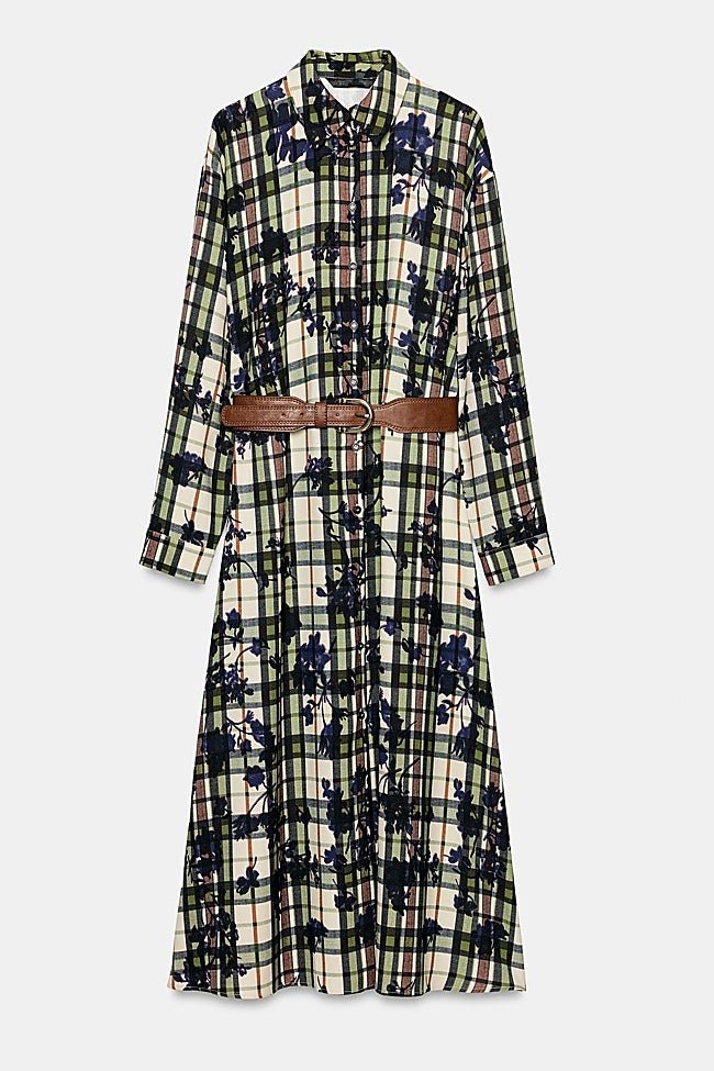 Vestido camisero de Zara (45,99 euros)