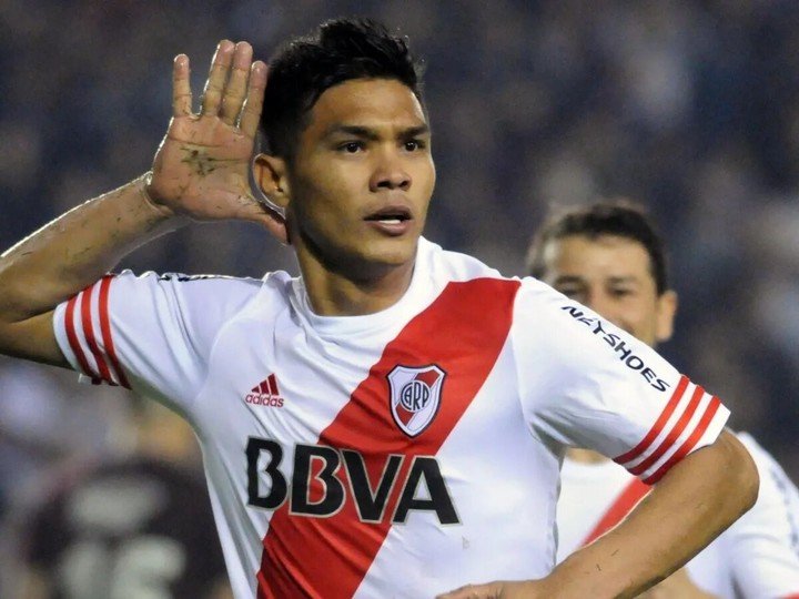 Teo Gutiérrez en River.