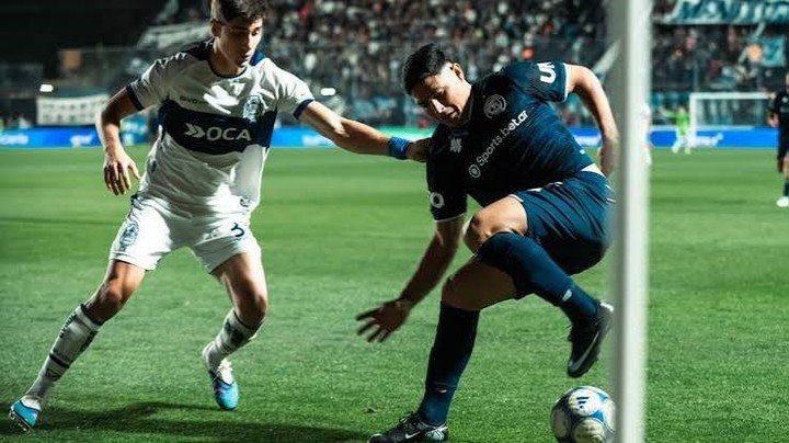 Maxi Salas se lesionó en el partido frente a Gimnasia.