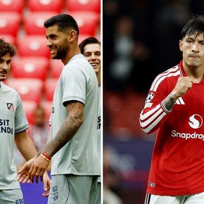 Atlético Madrid vs. Manchester United, por la Champions League: hora, cómo ver y probables formaciones