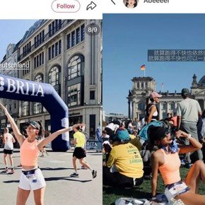La insólita trampa por la que descalificaron a una influencer china del Maratón de Berlín