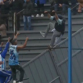 Video: batalla arriba del alambrado en Jujuy