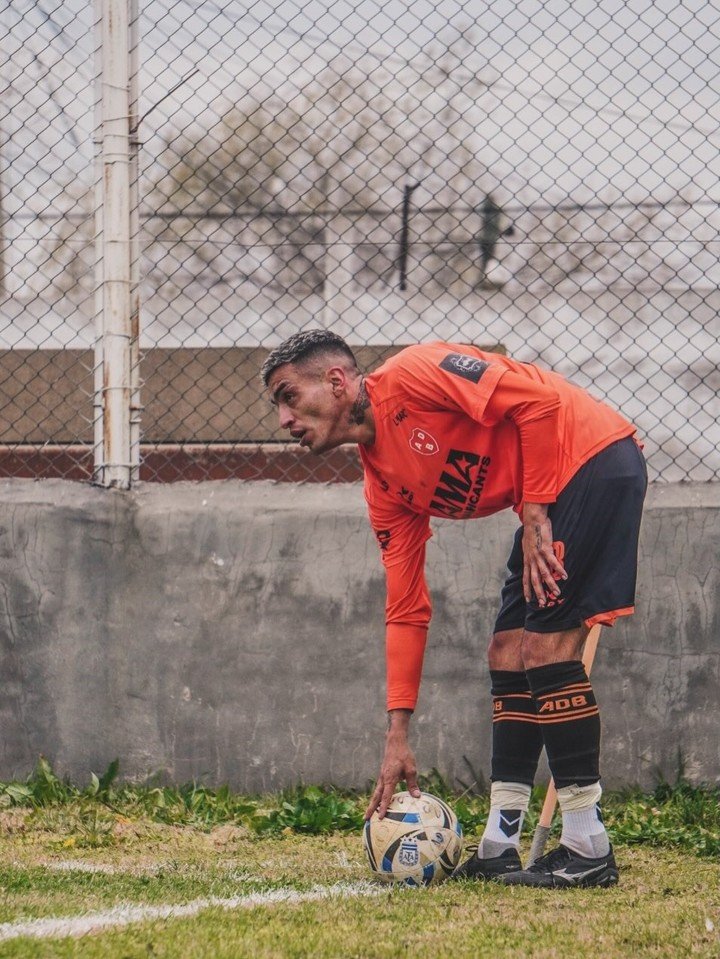 Leonel Miranda, en Berazategui. 