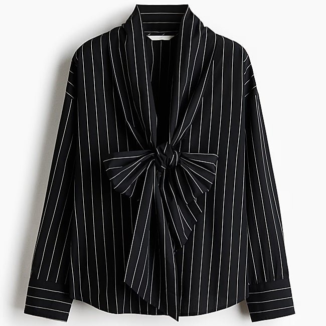 Blusa estampada de H&M (29,99 euros)