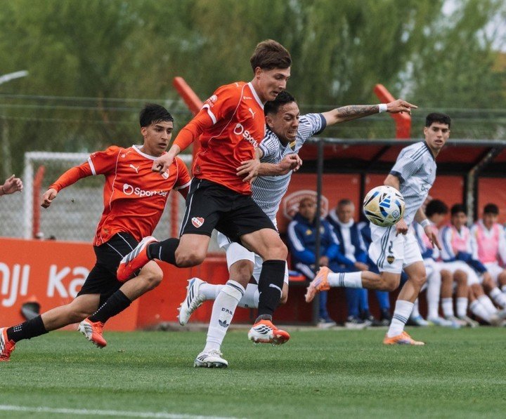 La reserva de Boca perdió 2-1 ante Independiente.
