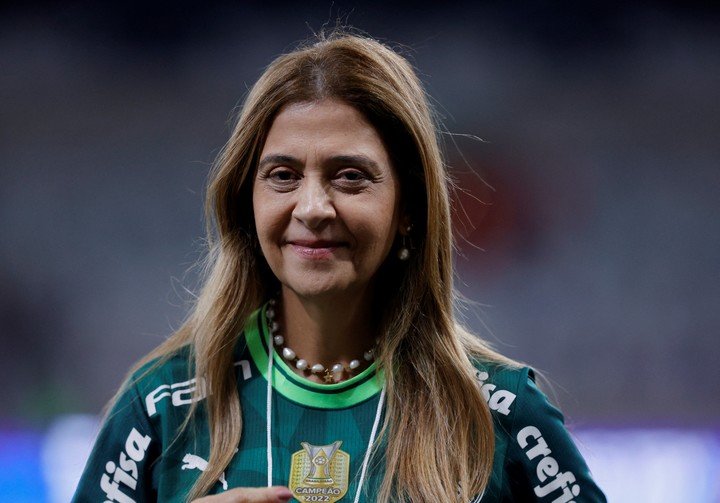 Leila Pereira, presidenta de Palmeiras. (REUTERS)