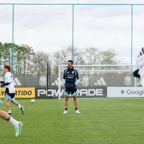 Argentina volvió a los entrenamientos luego del triunfo ante Bolivia