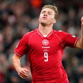 El llamativo festejo de Rasmus Hojlund ante Portugal en plena polémica por Cristiano Ronaldo