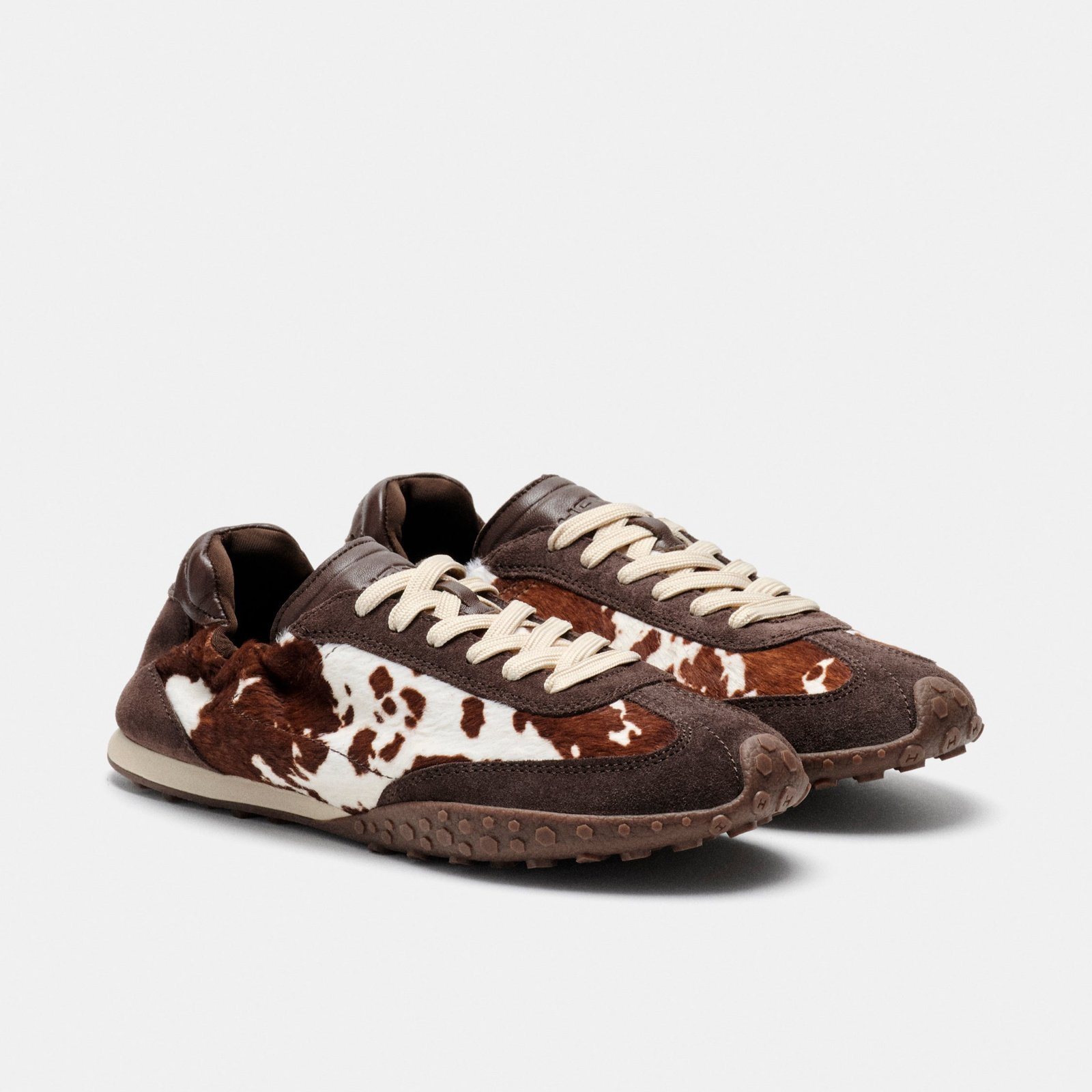 Bridge Cow Print Brown