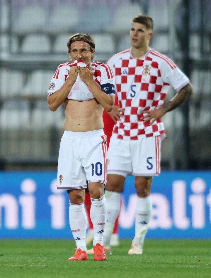 Modric no lo puede creer (REUTER). 