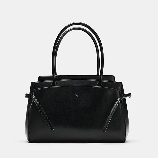 Bolso negro de Zara (35,99 euros)