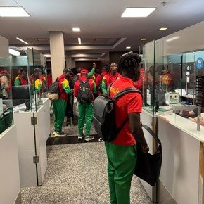 Selección: luego de los problemas, Burkina Faso llegó a la Argentina