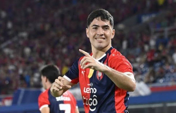 Ignacio Aliseda, jugador de Cerro Porteño. (Prensa CP)