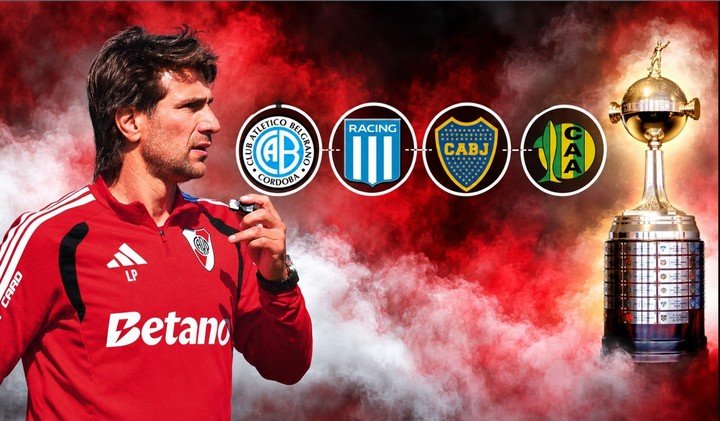 Las finales que le quedan al River de Ponzio.