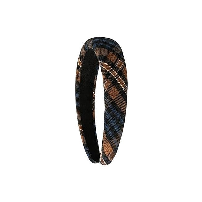 Diadema de tartán de Bijou Brigitte, 7,95 euros.
