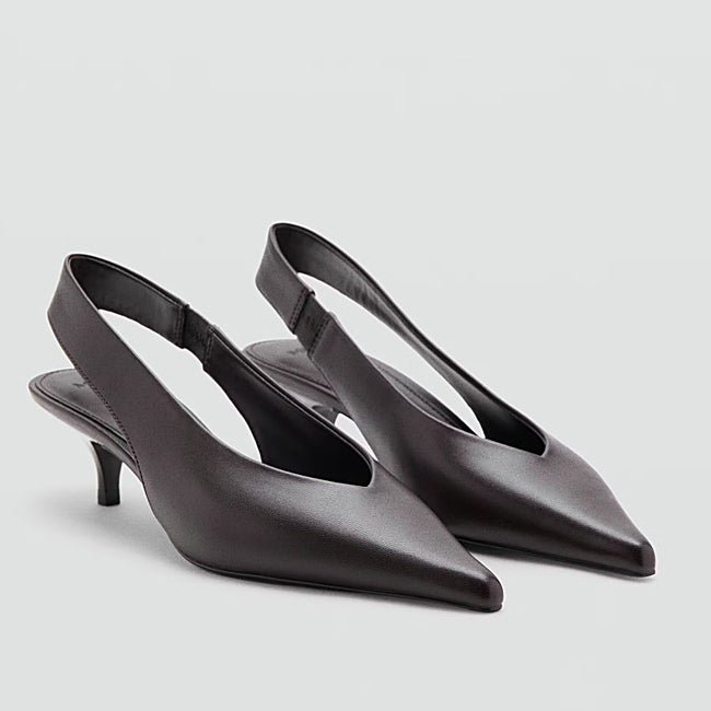 Zapatos marrones de Mango (35,99 euros)