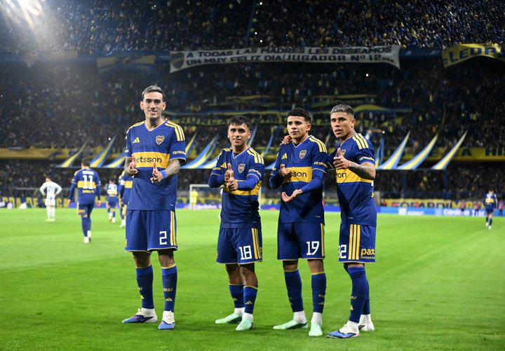 Boca viene de ganarle a Talleres.