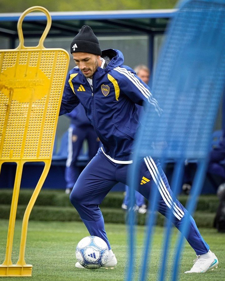 Leandro Paredes, a disposición.
Prensa Boca