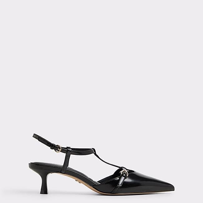 Tacón cómodo de color negro de Aldo, 65,95 euros.