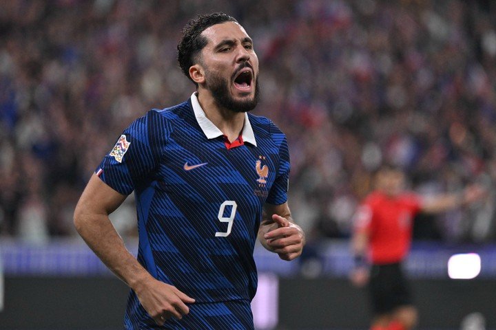 Ryan Cherki anotó el 2-1 vs. Bélgica. (EFE)